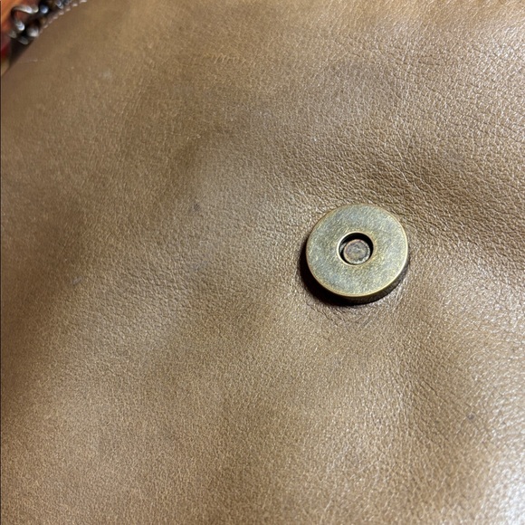 Avorio Italy Leather Crossbody Bag Tan Festival Messenger w Bosca Italian Wallet - Picture 8 of 17